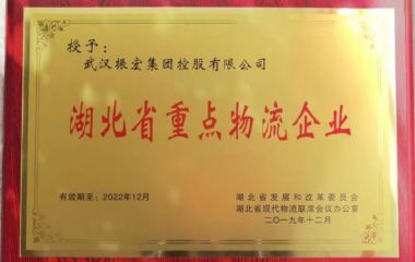 荣获湖北省物流协会 "重点物流企业"